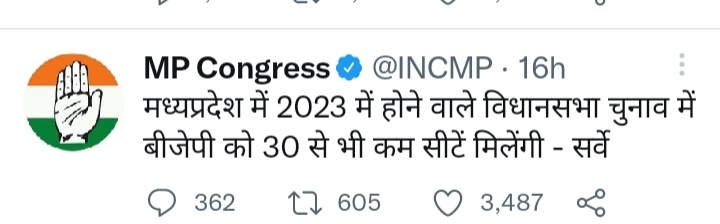 कांग्रेस का ट्वीट